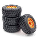 Short Course 2.2/3.0 Wheel for 12, 14 & 17mm Hex & Tire Set (4) (O.D.=114mm)