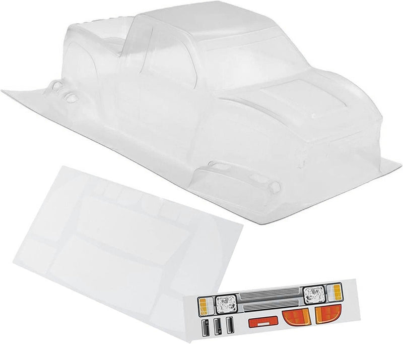 Clear Polycarbonate Scale Body for 1/10 Size Truck Off-Road Crawler 313mm WB