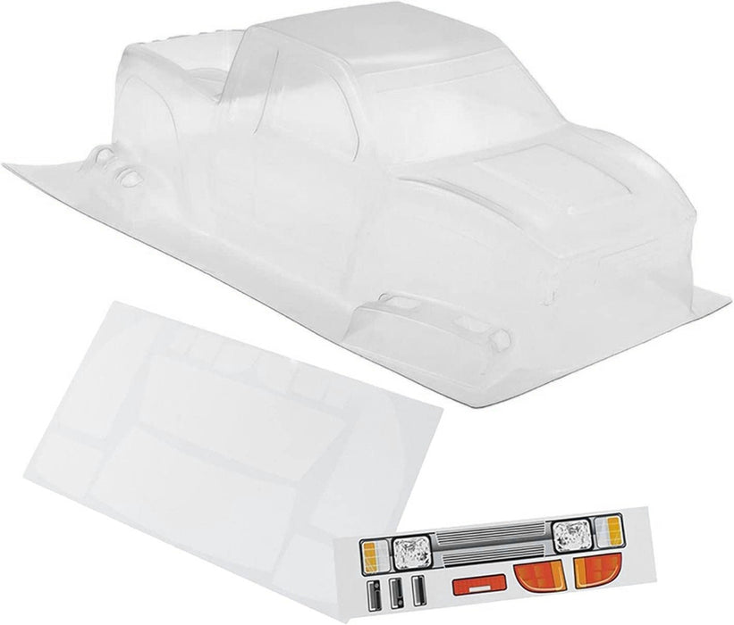 Clear Polycarbonate Scale Body for 1/10 Size Truck Off-Road Crawler 313mm WB