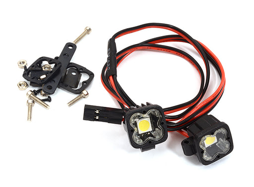 Realistic Bright Spot LED (1x2) Light Set for 1/10 Off-Road Vehicles