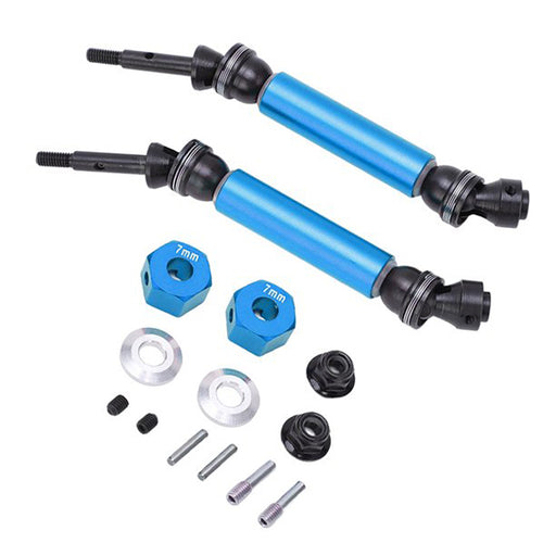 HD Steel Rear Universal Drive Shaft (2) for Traxxas 1/10 Slash 2WD