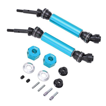 HD Steel Rear Universal Drive Shaft (2) for Traxxas 1/10 Slash 2WD