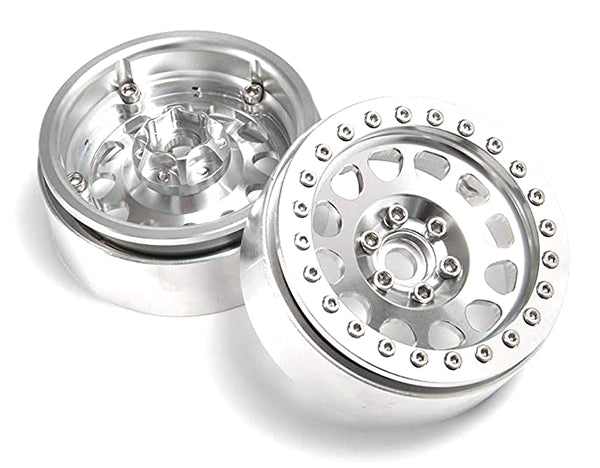 1.9 Size Billet Machined Alloy 12H Spoke Wheel(2) 88g Ea. for 1/10 Scale Crawler