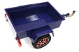 Realistic Metal Cargo Utility Box Trailer for 1/24 Scale RC 144x91x53mm