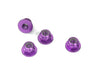 Color Alloy Metal M3 Size Hex Lock Nut Flanged 4pcs