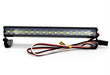 Roof Top White LED Light Bar 143x35mm w/ Multi Flash Modes for 1/10 Scale