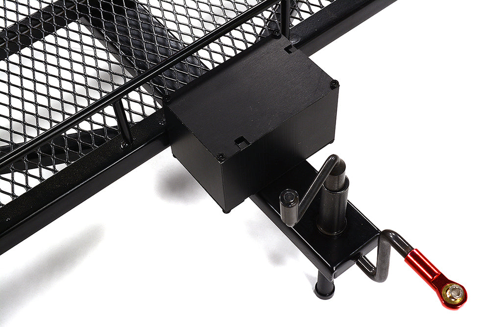 Machined Alloy Flatbed Dual Axle Car Trailer Kit for 1/10 Scale RC 710x455x137mm