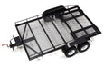 Machined Alloy Flatbed Dual Axle Car Trailer Kit for 1/10 Scale RC 710x455x137mm