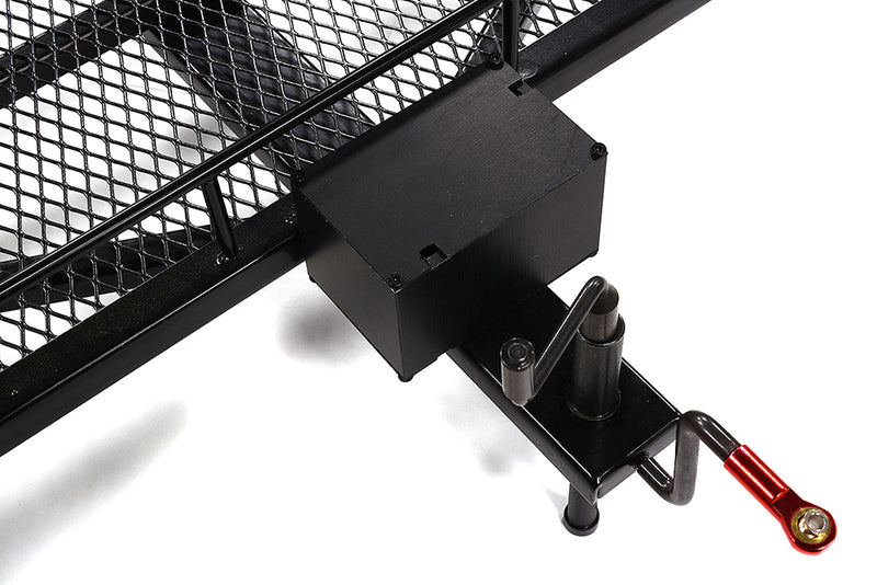 Machined Alloy Flatbed Dual Axle Car Trailer Kit for 1/10 Scale RC 710x455x137mm