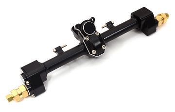 Alloy Machined Rear Wide Axle Set w/ Portal for Axial SCX24 W=113mm