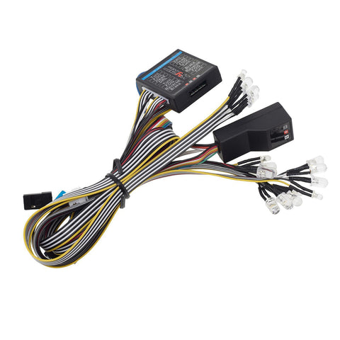 Realistic 16 LED Lighting System w/ 3CH Controller for 1/10 Scale RC Vehicles