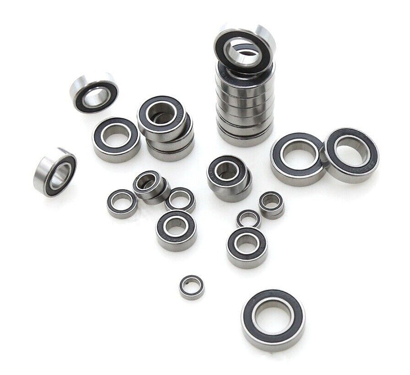 Complete Rubber Seal Bearing Set (28) for Traxxas 1/18 Sledge 4WD Monster Truck