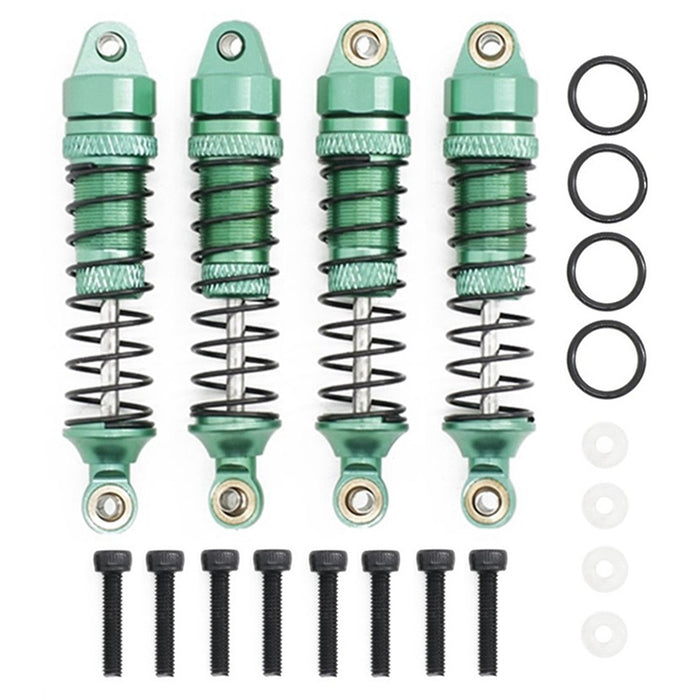 Alloy Machined Shocks (4) Set for Traxxas Latrax Teton 1/18 Truck