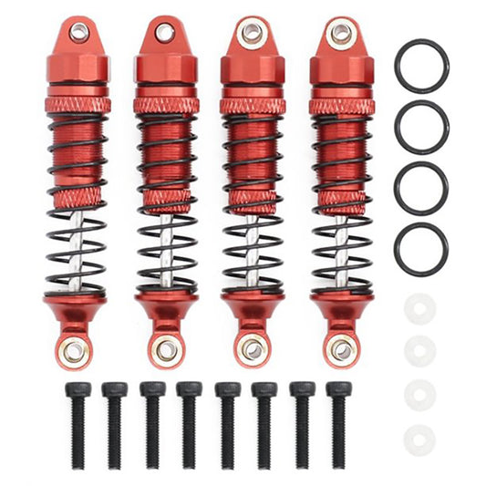 Alloy Machined Shocks (4) Set for Traxxas Latrax Teton 1/18 Truck