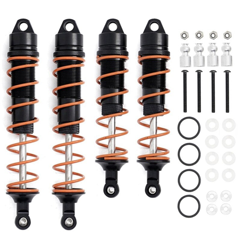 Alloy Machined Shocks (4) Set for Arrma 1/8 Kraton 6S BLX V5