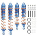 Alloy Machined Shocks (4) Set for Arrma 1/8 Kraton 6S BLX V5