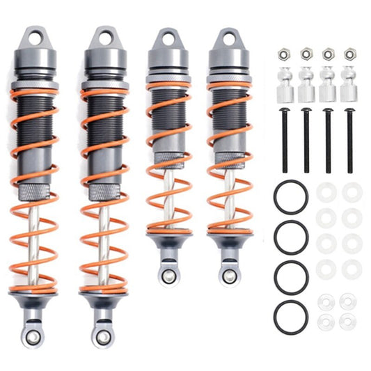 Alloy Machined Shocks (4) Set for Arrma 1/8 Kraton 6S BLX V5