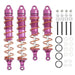 Alloy Machined Shocks (4) Set for Arrma 1/8 Kraton 6S BLX V5