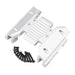 Alloy Machined Center Transmission Skid Plate for Axial SCX6