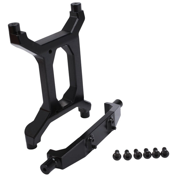 Alloy Machined Rear Chassis & Shock Tower Braces for Axial SCX6