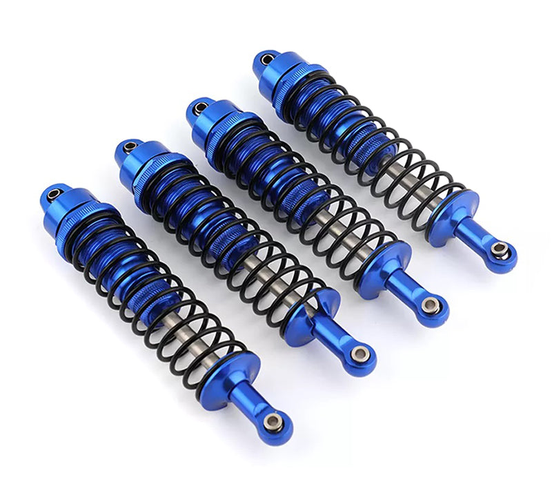 Alloy Machined 145mm Shock Set (4) w/ Firm Springs for Axial SCX6