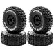 Short Course 2.2/3.0 Wheel for 12mm Hex & Tire Set (4) 1/10 Scale (O.D.=110mm)