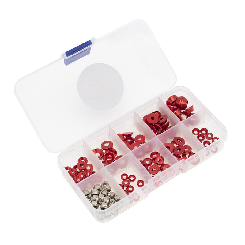 Alloy Machined Color Washers for 2.5mm 3mm 4mm Screws & Hardware