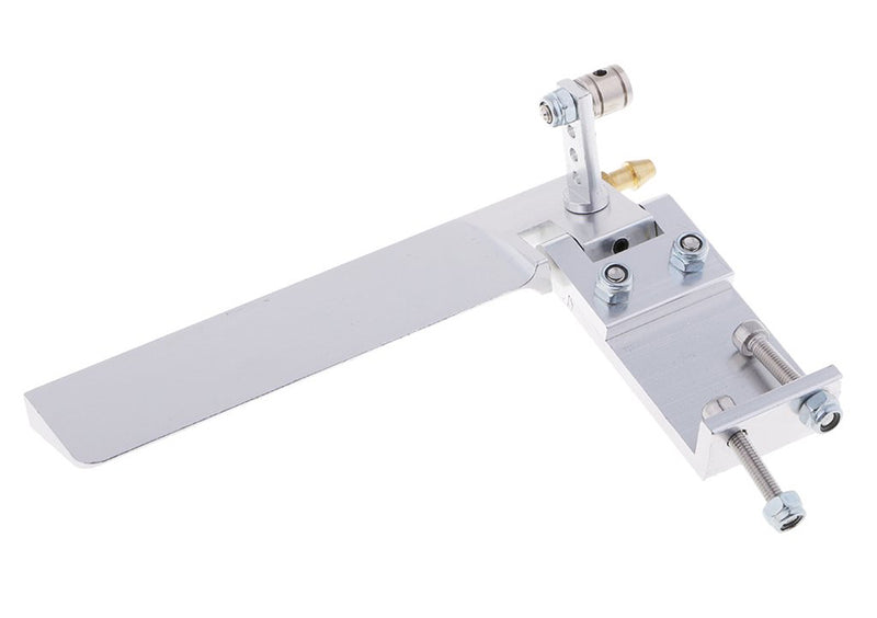 Alloy Rudder 95mm w/ Water Intake for RC Boat (42mm Offset)