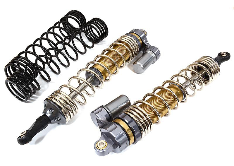 Alloy Piggyback Rear Shock (2) for Traxxas 1/7 Unlimited Desert Racer (L=148mm)