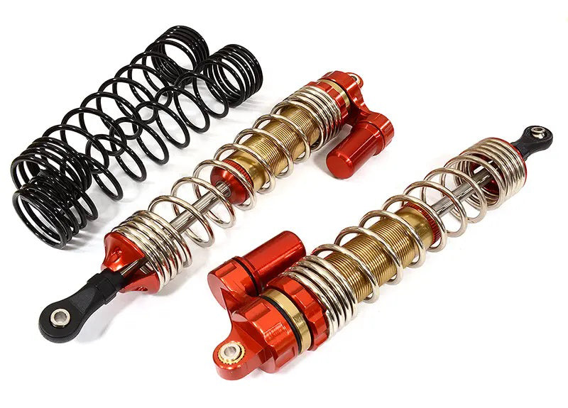 Alloy Piggyback Rear Shock (2) for Traxxas 1/7 Unlimited Desert Racer (L=148mm)