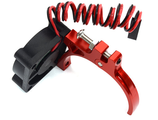 High Speed Cooling Fan w/ Alloy Mount for 36mm O.D. Motor