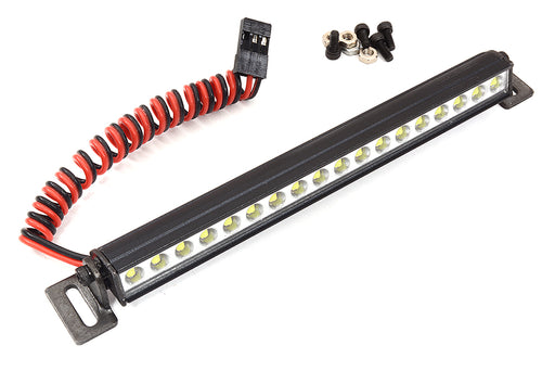 Realistic Roof Top LED HV 111mm Light Bar 5V-14.8V 131x16x15mm for 1/10 Crawler