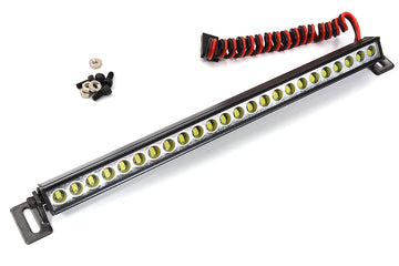 Realistic Roof Top LED HV 148mm Light Bar 5V-14.8V 168x16x15mm for 1/10 Crawler