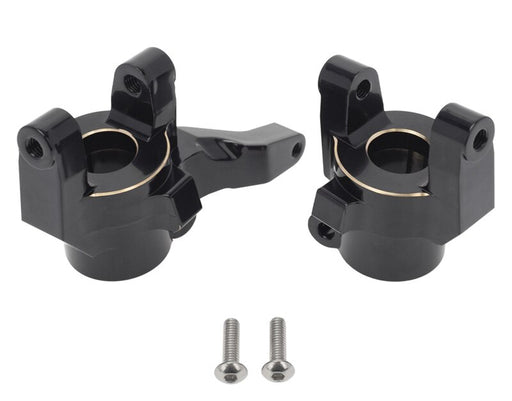 Brass Alloy Heavy-Duty Caster Blocks 249g Total for Axial SCX6 Crawler