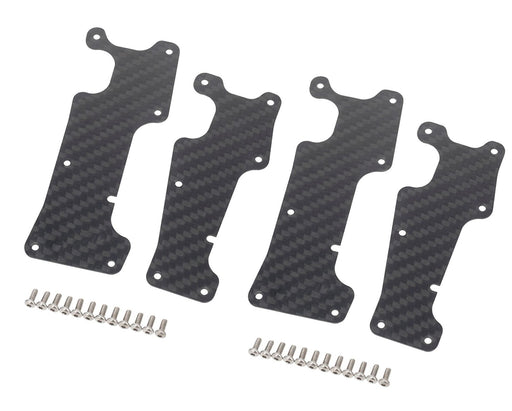 Composite CF Suspension Arm Covers for Traxxas 1/8 Sledge 4WD Monster Truck