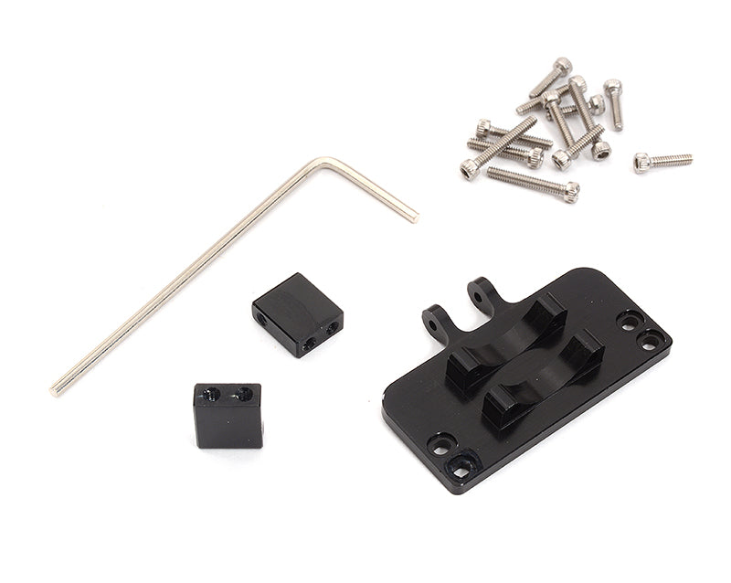 Alloy Machined Adjustable Steering Servo Mount for Axial SCX24