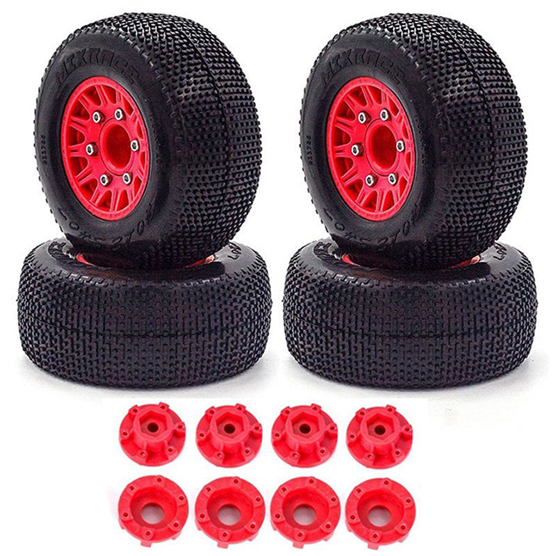 Short Course 2.2/3.0 Wheel for 12, 14 & 17mm Hex & Tire Set (4) OD=110mm