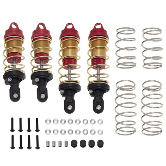 Alloy F&R Shock Set (4) for Traxxas 1/10 Slash, Stampede & Rustler 2WD & 4X4