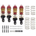 Alloy F&R Shock Set (4) for Traxxas 1/10 Slash, Stampede & Rustler 2WD & 4X4