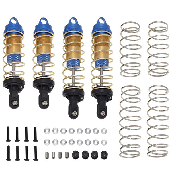 Alloy Front & Rear Shock Set (4) for Arrma 1/10 Kraton 4X4 4S V2 BLX