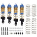 Alloy Front & Rear Shock Set (4) for Arrma 1/10 Kraton 4X4 4S V2 BLX