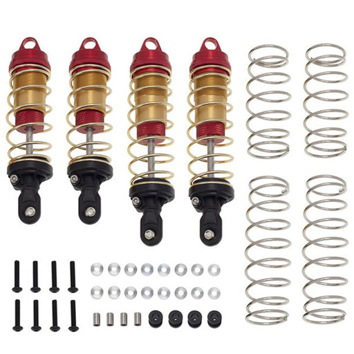 Alloy Front & Rear Shock Set (4) for Arrma 1/10 Kraton 4X4 4S V2 BLX