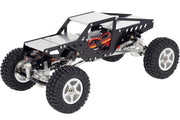 Complete Alloy Conversion Kit w/Roll Cage, Servo, Motor for Axial 1/24 SCX24 C10
