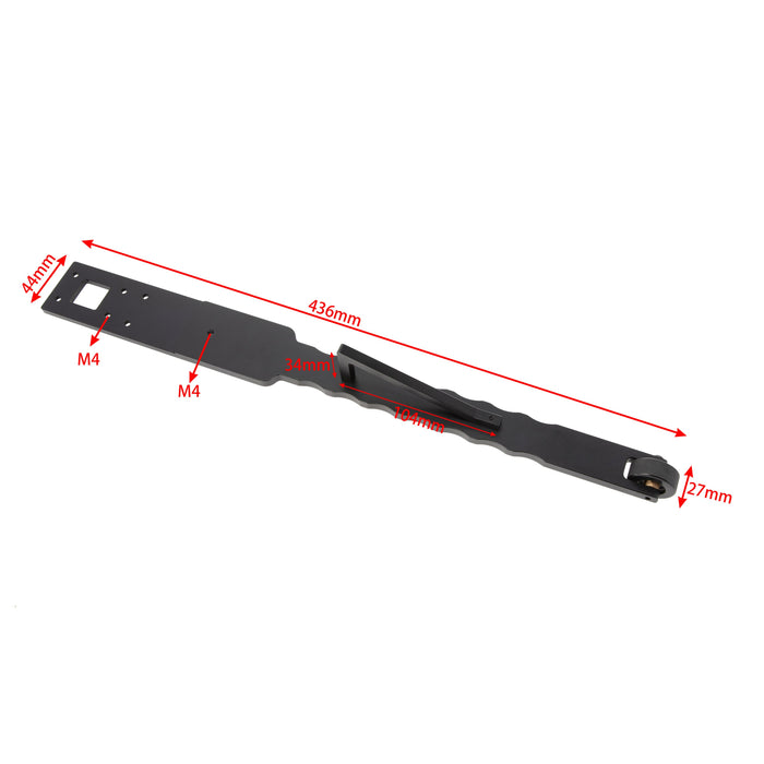 Alloy Machined Wheelie Bar Set for 1/7 Scale RC Infraction, Felony, Limitless