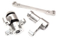  Silver Steering Bell Crank Set Upgrade for Losi DBXL-E 2.0 1/5 Scale 4WD