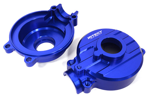 Blue Billet Machined Gearbox Housing Set for Losi 1/5 DBXL-E 2.0 4WD