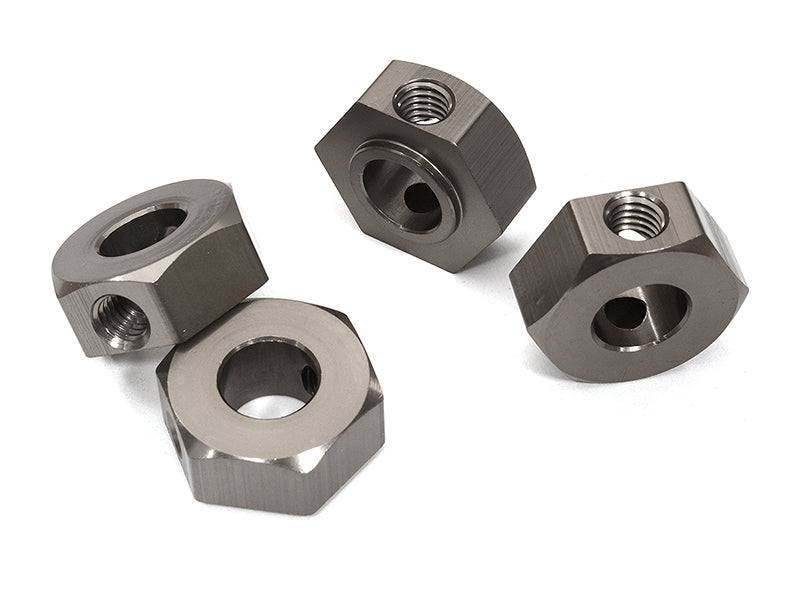 Billet Machined 17mm Hex Wheel Adapters for Axial 1/6 SCX6