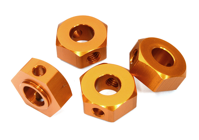 Billet Machined 17mm Hex Wheel Adapters for Axial 1/6 SCX6