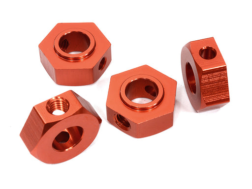 Billet Machined 17mm Hex Wheel Adapters for Axial 1/6 SCX6