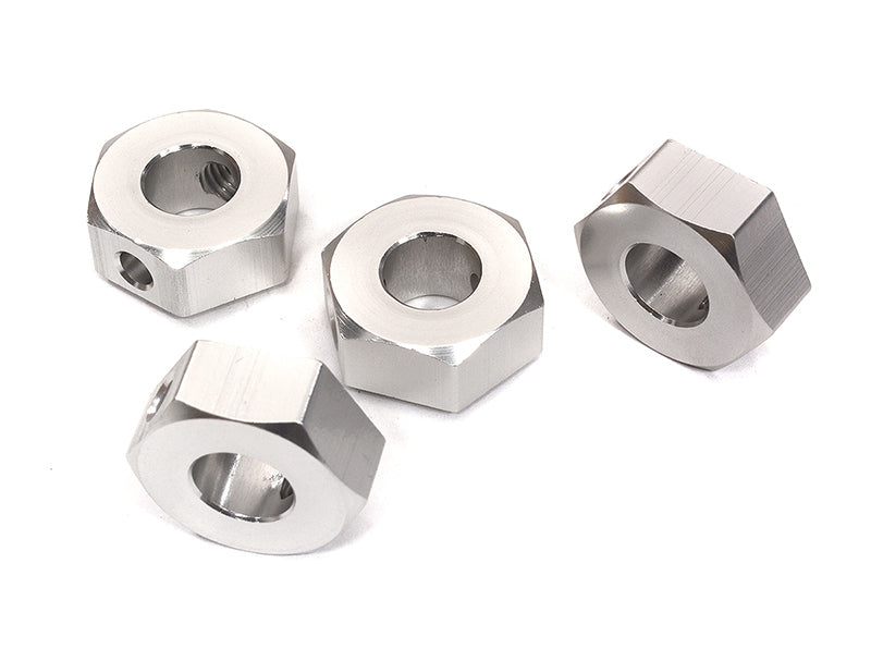 Billet Machined 17mm Hex Wheel Adapters for Axial 1/6 SCX6